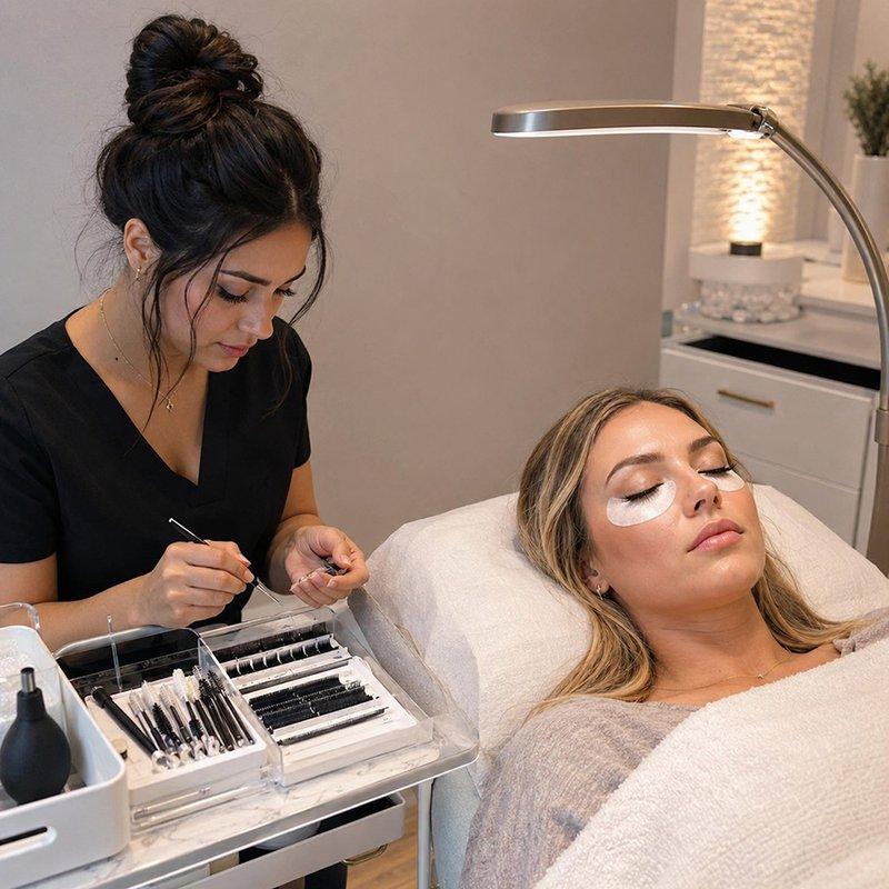 Wispy 2 Week Lash Fill | Brow and Lash Treatment Service for Fuller, Fluffy Lashes by Pampered Peach Wax Bar Naples, FL – Book Online – Provided by Pampered Peach Wax Bar Naples on TurtlesEgg Marketplace